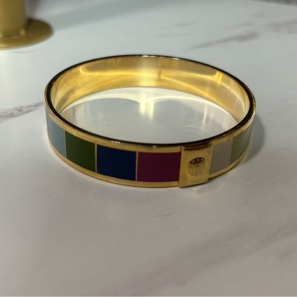 Coach 65th Anniversary Legacy Striped Bangle bracelet - Picture 5 of 8